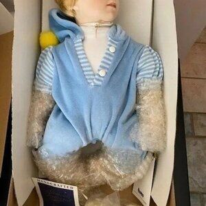 Vintage Moments Treasured Porcelain doll (ADAM) by Judy Berens